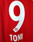 2008 - 09 Bayern Munich Home Shirt Toni 9 - 9.5/10 - (M) - Eternal Pitch