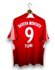 2008 - 09 Bayern Munich Home Shirt Toni 9 - 9.5/10 - (M) - Eternal Pitch