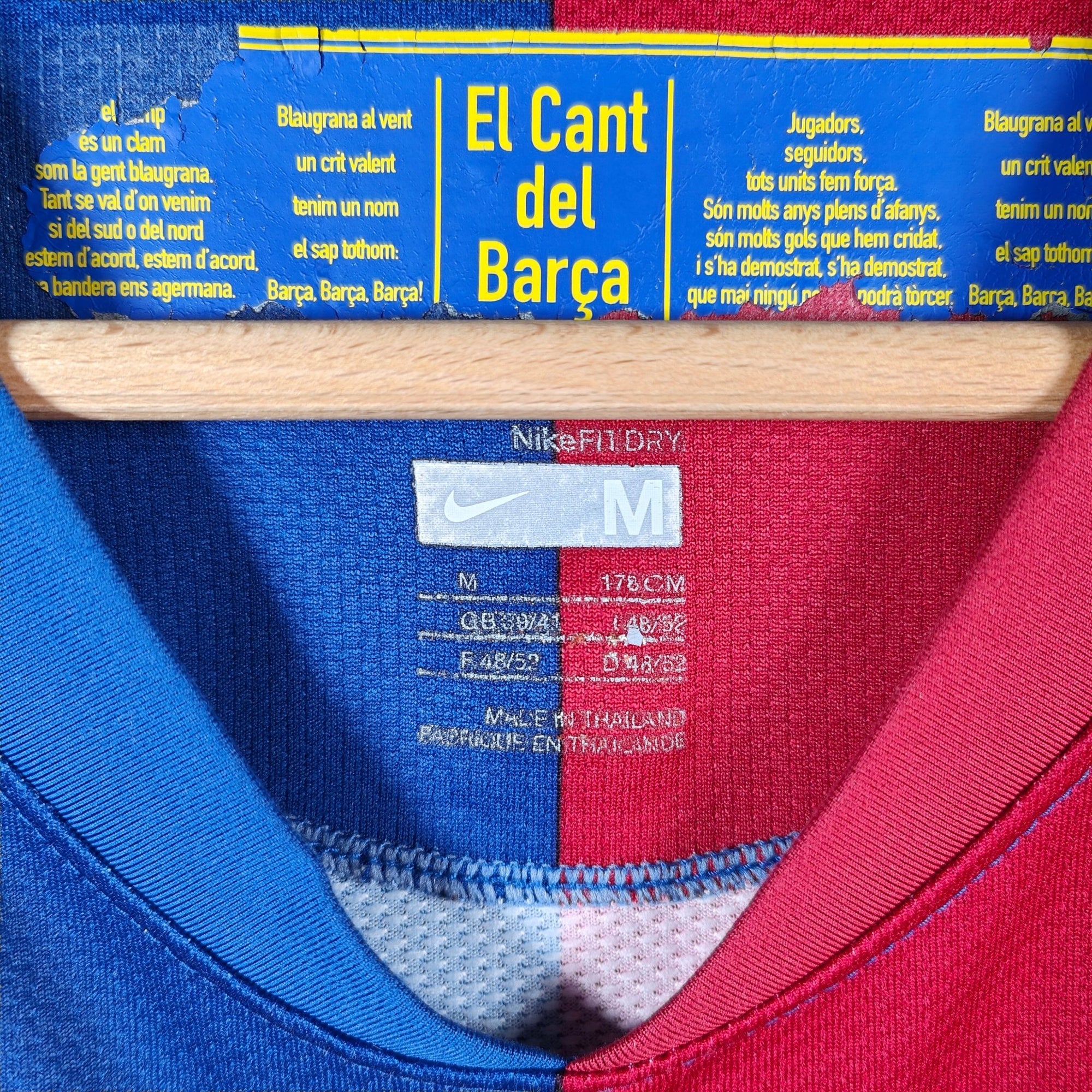 2008 - 09 FC Barcelona Home Shirt Eto'o 9 (M) - Eternal Pitch