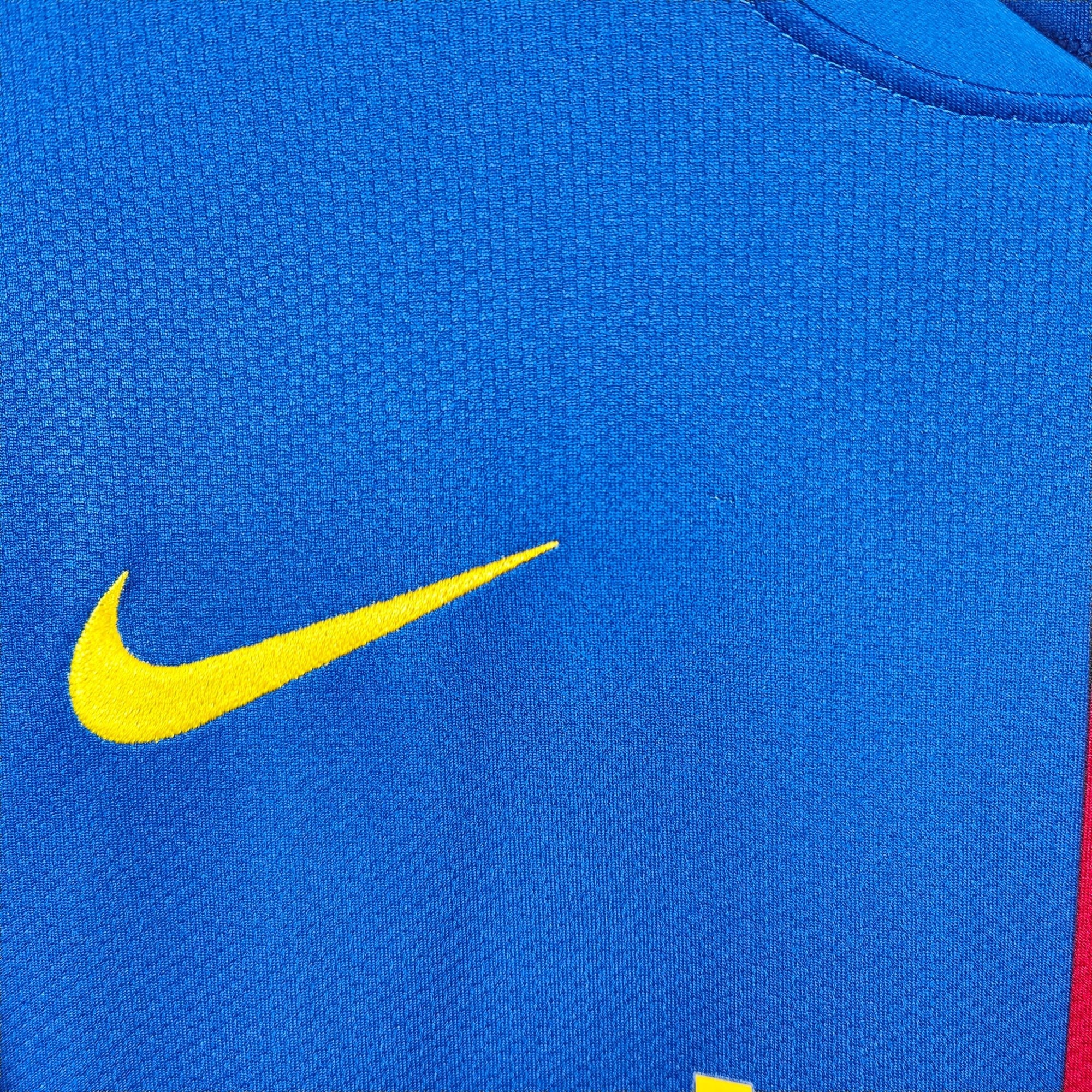 2008 - 09 FC Barcelona Home Shirt Henry 14 - 8.5/10 - (XL) - Eternal Pitch