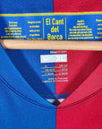 2008 - 09 FC Barcelona Home Shirt Messi 10 - 9/10 - (XL) - Eternal Pitch