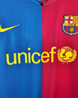 2008 - 09 FC Barcelona Home Shirt Messi 10 - 9/10 - (XL) - Eternal Pitch
