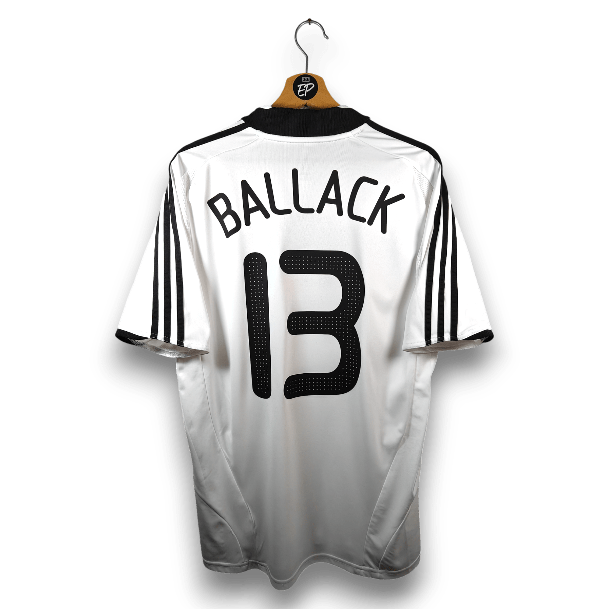 2008 - 09 Germany Home Shirt Ballack 13 - 9.5/10 - (M) - Eternal Pitch