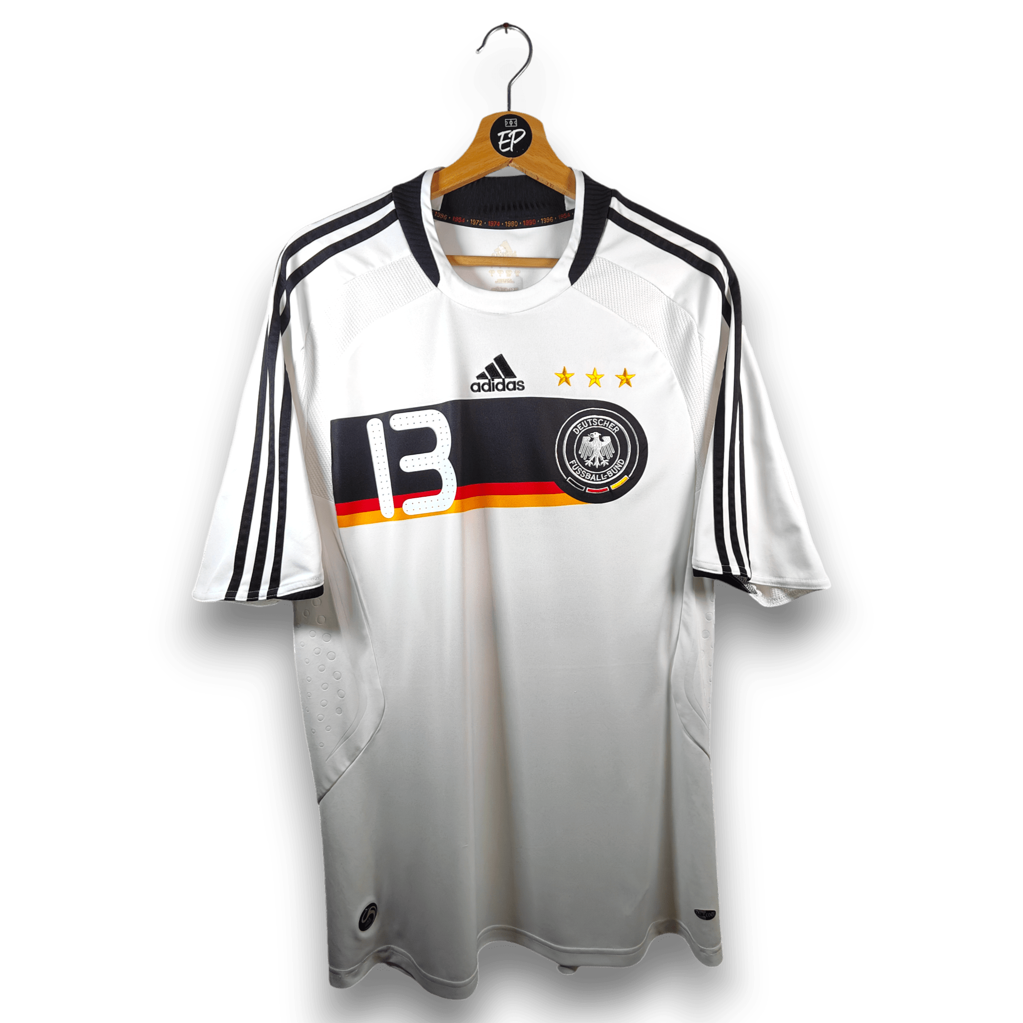 2008 - 09 Germany Home Shirt Ballack 13 (L) - Eternal Pitch