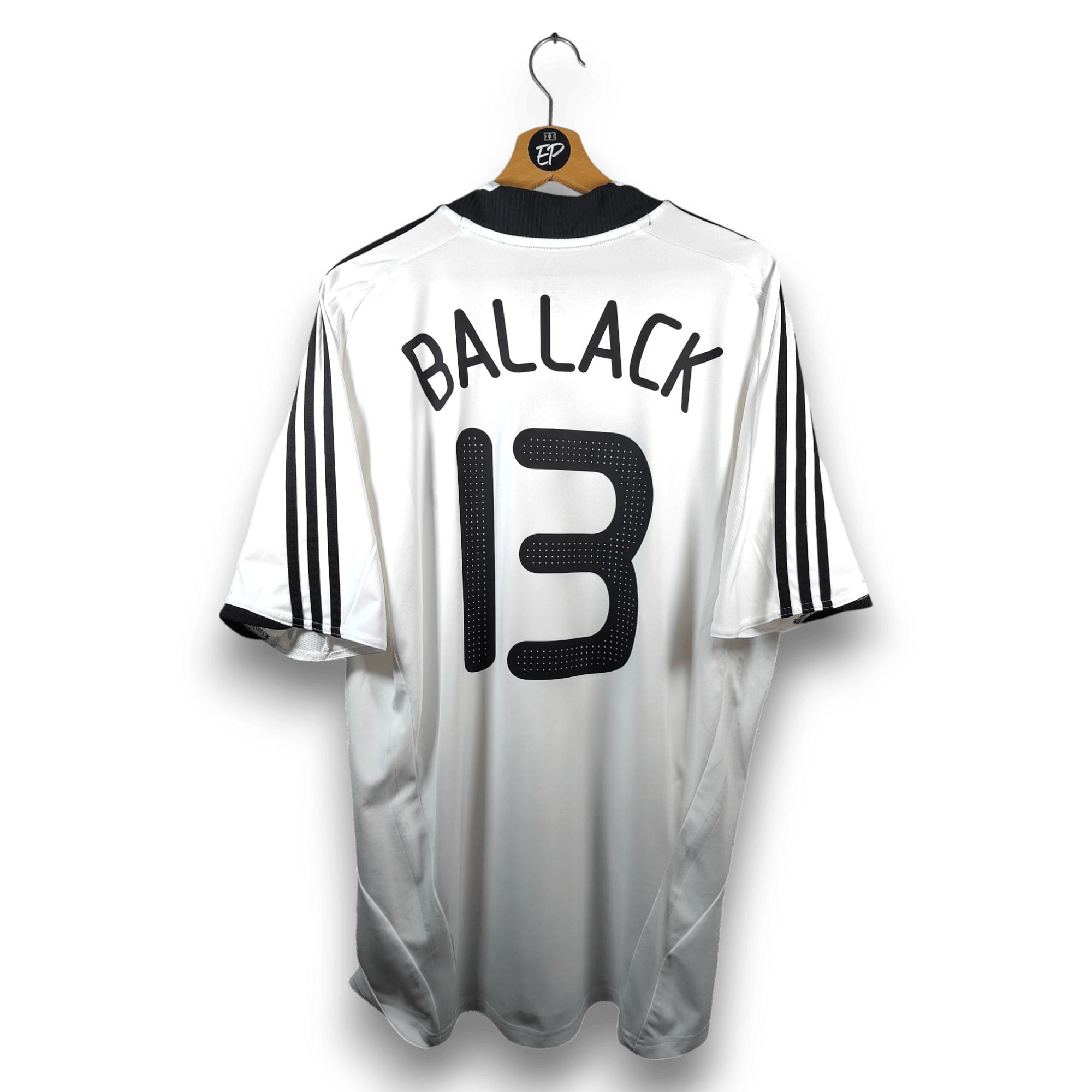 2008 - 09 Germany Home Shirt Ballack 13 (XL) - Eternal Pitch