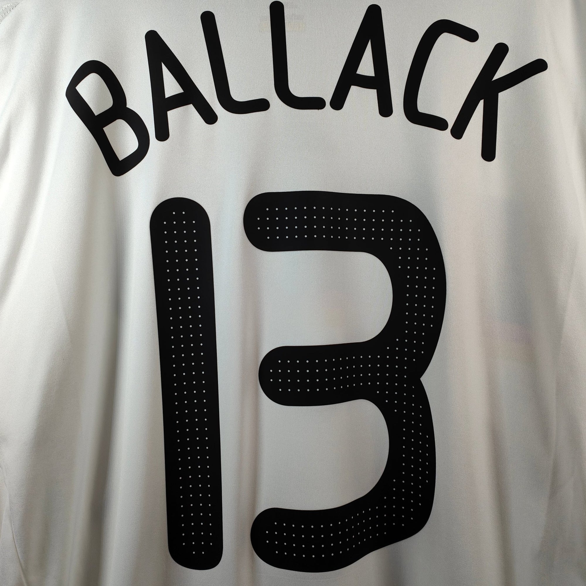 2008 - 09 Germany Home Shirt Ballack 13 (XL) - Eternal Pitch