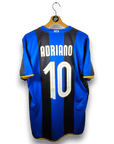 2008 - 09 Inter Milan Home Shirt Adriano 10 - 9/10 - (M) - Eternal Pitch