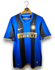 2008 - 09 Inter Milan Home Shirt Adriano 10 - 9/10 - (M) - Eternal Pitch