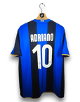 2008 - 09 Inter Milan Home Shirt Adriano 10 - 9.5/10 - (L) - Eternal Pitch