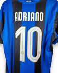 2008 - 09 Inter Milan Home Shirt Adriano 10 (L) - Eternal Pitch