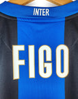2008 - 09 Inter Milan Home Shirt Figo 7 (L) - Eternal Pitch