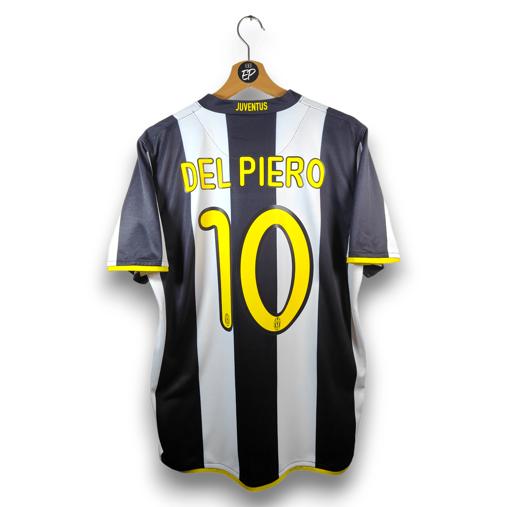 2008 - 09 Juventus Home Shirt Del Piero 10 - 8.5/10 - (M) - Eternal Pitch