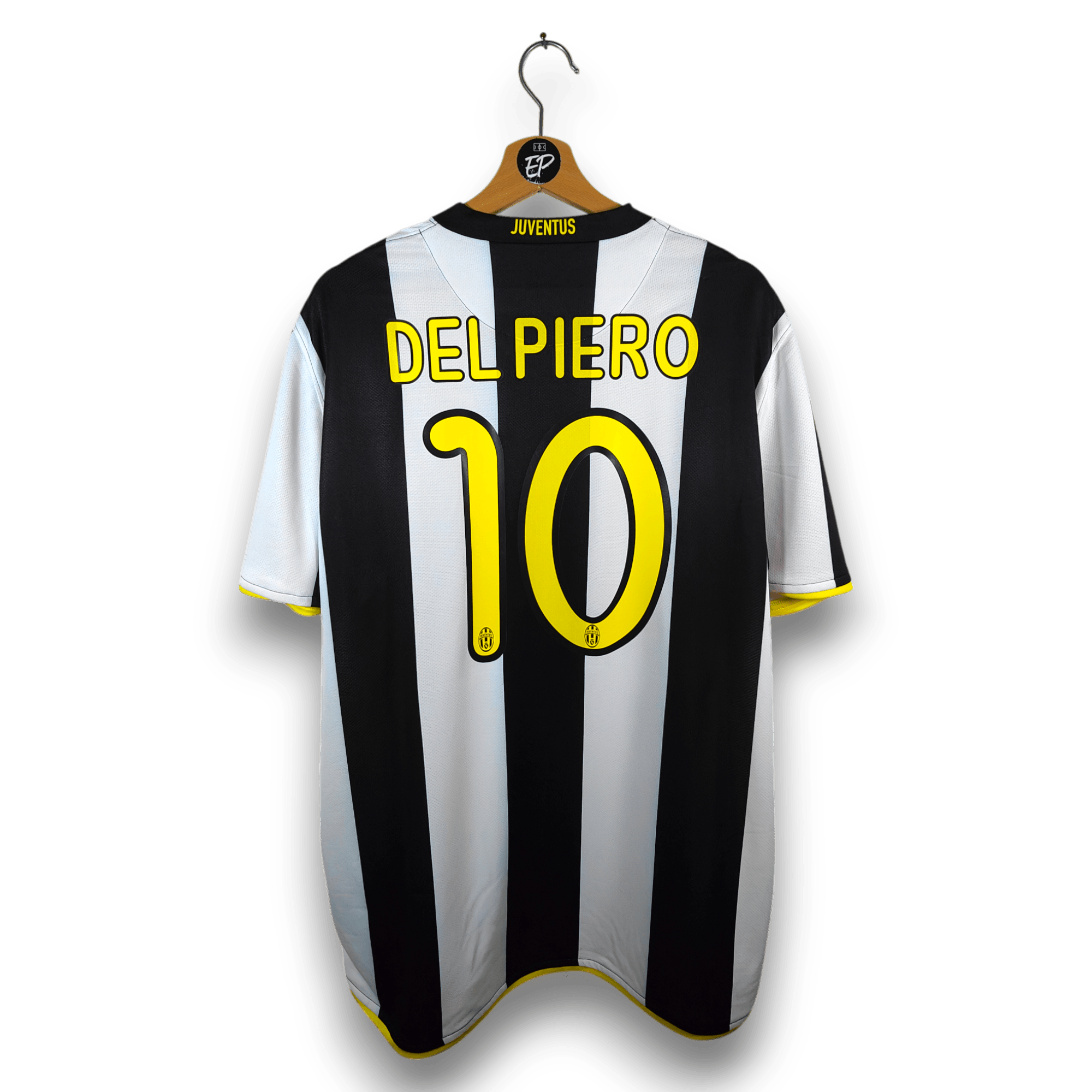 2008 - 09 Juventus Home Shirt Del Piero 10 - 8.5/10 - (XL) - Eternal Pitch