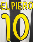2008 - 09 Juventus Home Shirt Del Piero 10 - 8.5/10 - (XL) - Eternal Pitch