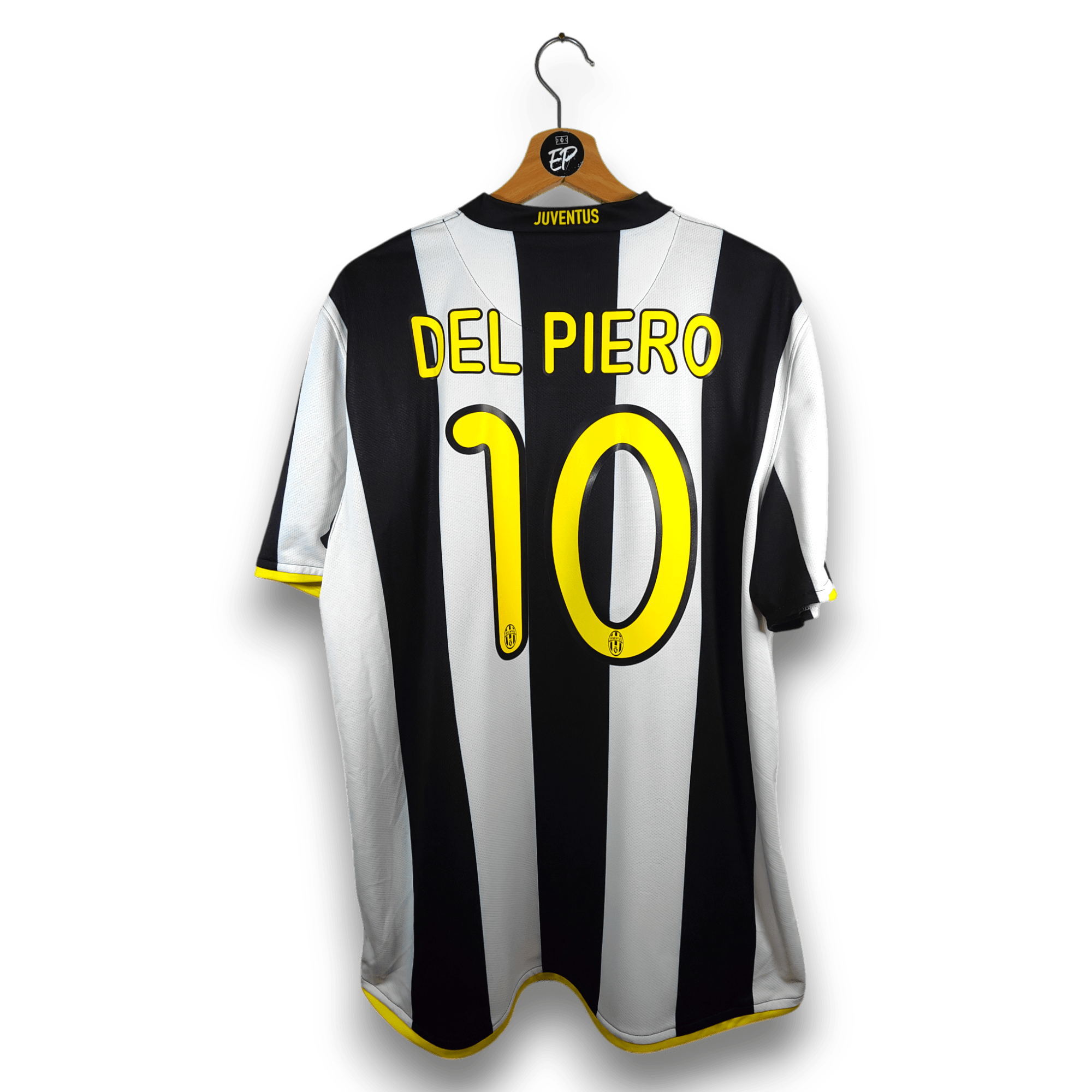 2008 - 09 Juventus Home Shirt Del Piero 10 - 9/10 - (XL) - Eternal Pitch