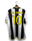 2008 - 09 Juventus Home Shirt Del Piero 10 - 9/10 - (XL) - Eternal Pitch