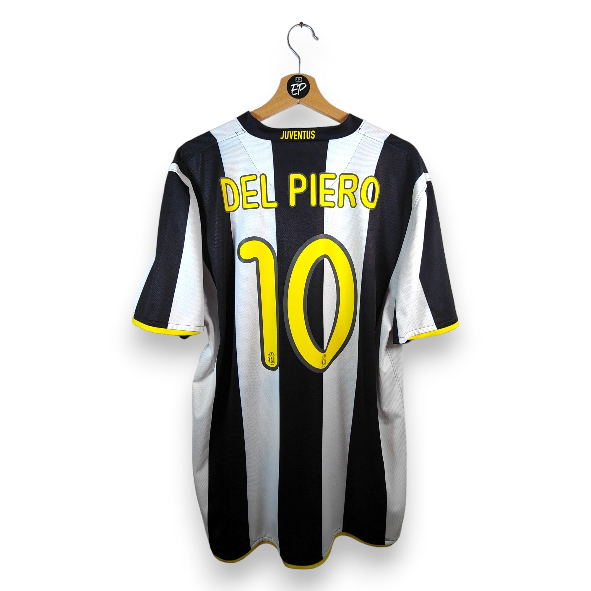 2008 - 09 Juventus Home Shirt Del Piero 10 (XL) - Eternal Pitch