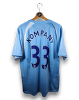 2008 - 09 Manchester City Home Shirt Kompany 33 (L) - Eternal Pitch
