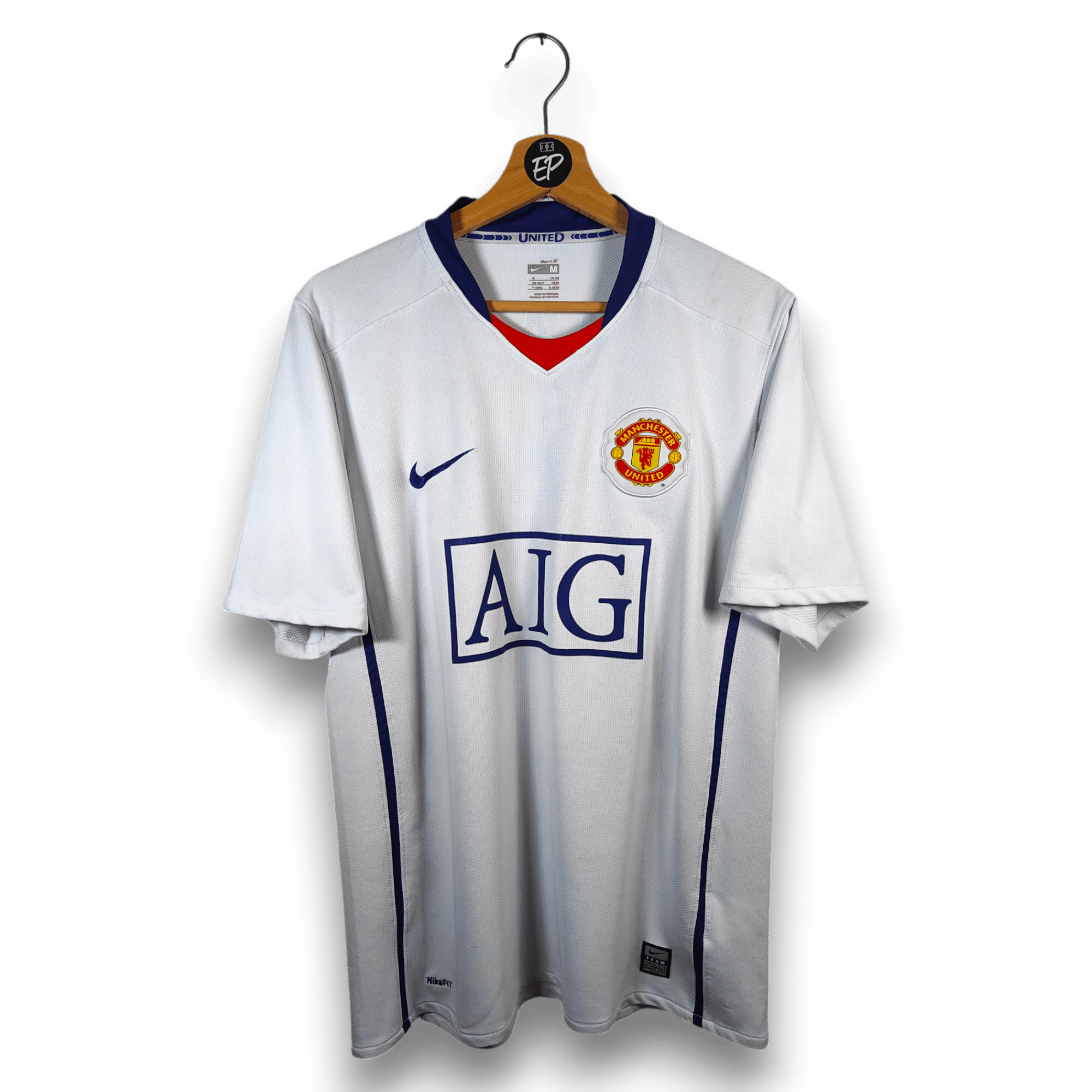 2008 - 09 Manchester United Away Shirt Ronaldo 7 - 8/10 - (M) - Eternal Pitch