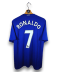 2008 - 09 Manchester United Third Shirt Ronaldo 7 - 8/10 - (M) - Eternal Pitch