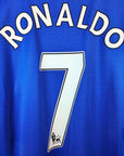2008 - 09 Manchester United Third Shirt Ronaldo 7 (L) - Eternal Pitch
