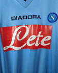 2008 - 09 Napoli Home Shirt - 8.5/10 - (L) - Eternal Pitch