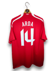 2008 - 09 Turkey Home Shirt Arda 14 - 9.5/10 - (L) - Eternal Pitch