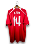 2008 - 09 Turkey Home Shirt Arda 14 - 9.5/10 - (XL) - Eternal Pitch