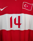 2008 - 09 Turkey Home Shirt Arda 14 (L) - Eternal Pitch