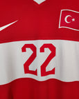 2008 - 09 Turkey Home Shirt Hamit Altintop 22 - 9.5/10 - (L) - Eternal Pitch