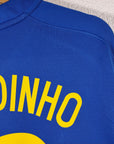 2008 - 10 Brazil Away Shirt Ronaldinho 10 - 6.5/10 - (L) - Eternal Pitch