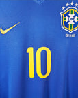 2008 - 10 Brazil Away Shirt Ronaldinho 10 - 6.5/10 - (L) - Eternal Pitch