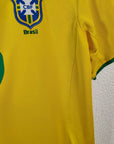 2008 - 10 Brazil Home Shirt Adriano 9 - 8/10 - (L) - Eternal Pitch