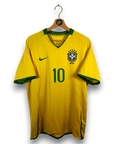 2008 - 10 Brazil Home Shirt Kaka 10 - 8/10 - (L) - Eternal Pitch