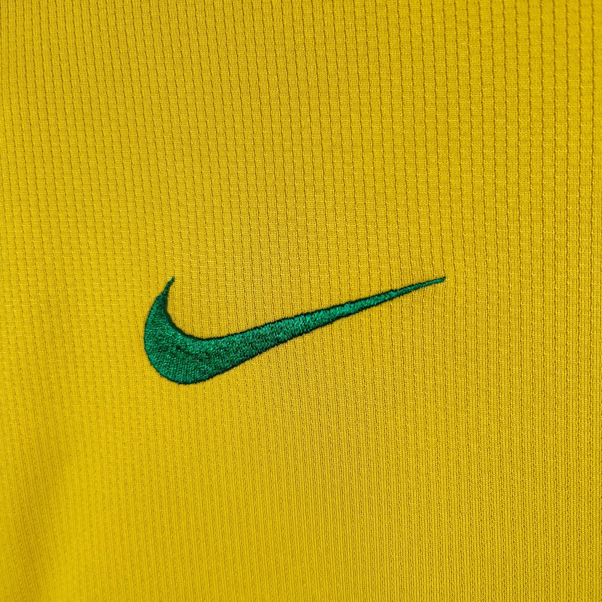 2008 - 10 Brazil Home Shirt Kaka 10 - 8/10 - (L) - Eternal Pitch