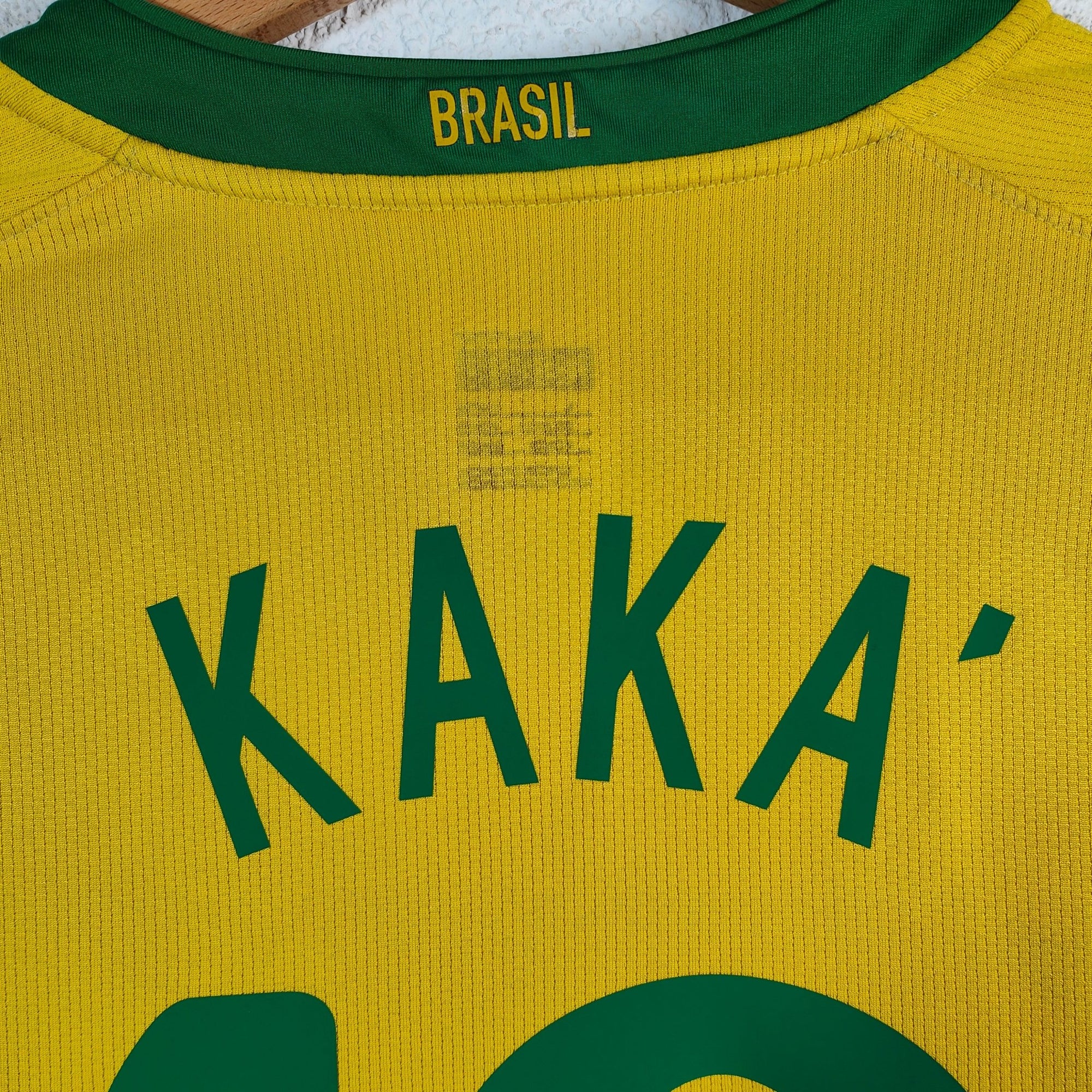 2008 - 10 Brazil Home Shirt Kaka 10 - 8/10 - (L) - Eternal Pitch