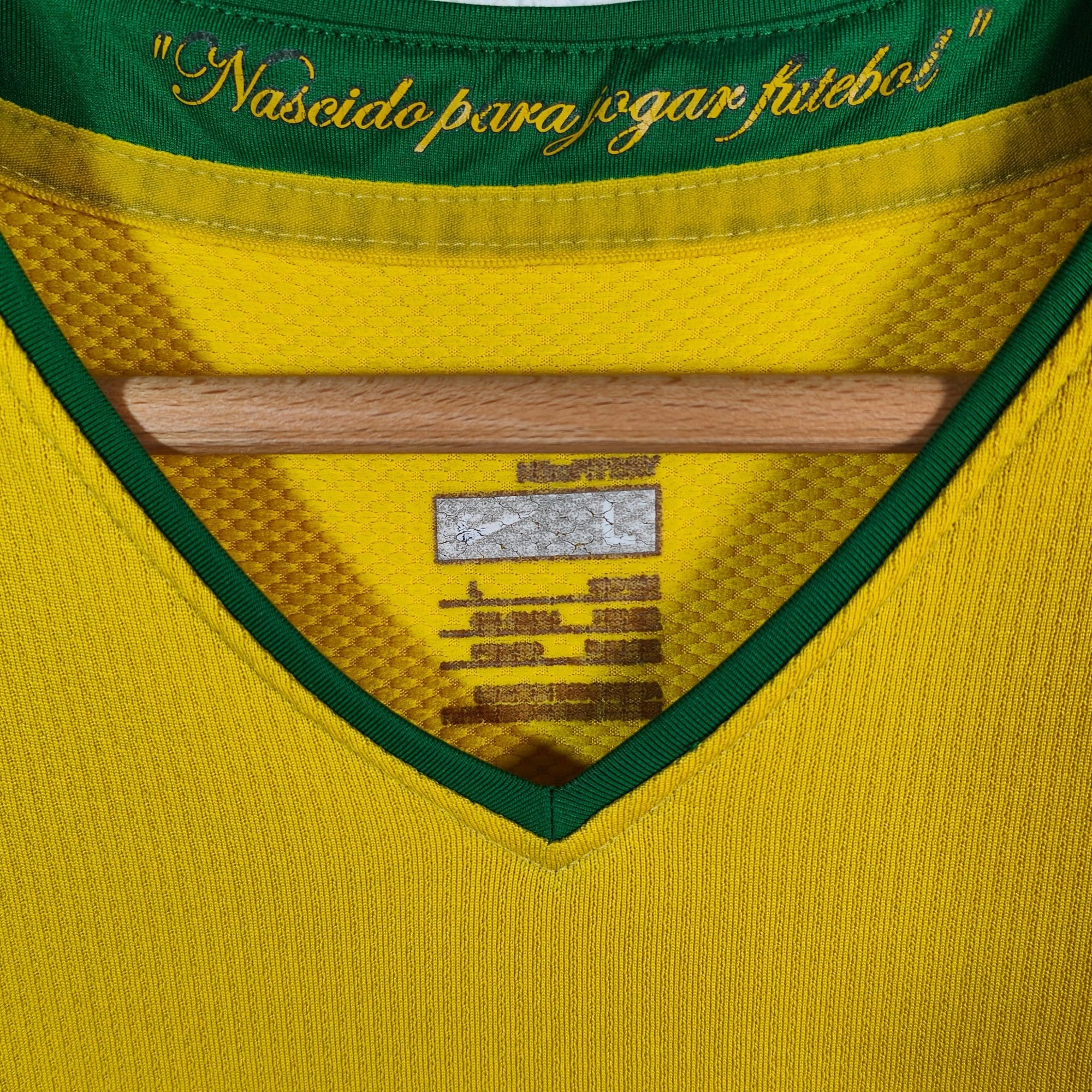 2008 - 10 Brazil Home Shirt Kaka 10 - 8/10 - (L) - Eternal Pitch