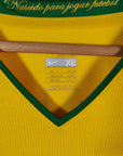 2008 - 10 Brazil Home Shirt Kaka 10 - 9/10 - (XL) - Eternal Pitch