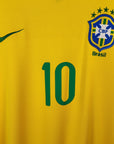 2008 - 10 Brazil Home Shirt Kaka 10 - 9/10 - (XL) - Eternal Pitch