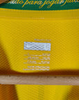 2008 - 10 Brazil Home Shirt Ronaldinho 10 - 9.5/10 - (L) - Eternal Pitch