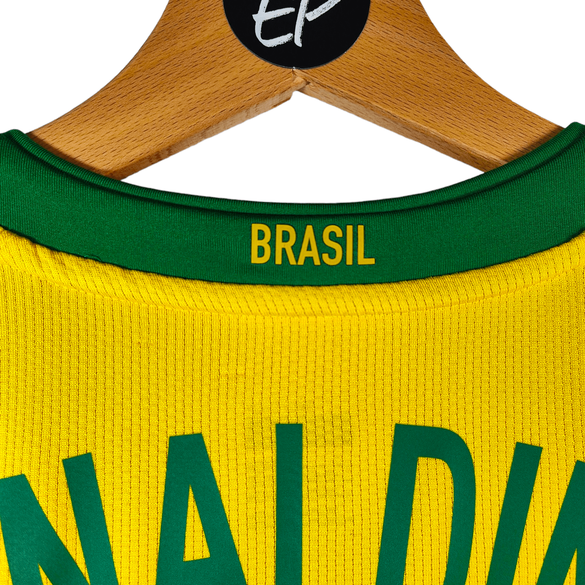 2008 - 10 Brazil Home Shirt Ronaldinho 10 (L) - Eternal Pitch