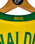 2008 - 10 Brazil Home Shirt Ronaldinho 10 (L) - Eternal Pitch