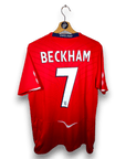2008 - 10 England Away Shirt Beckham 7 - 8.5/10 - (M) - Eternal Pitch