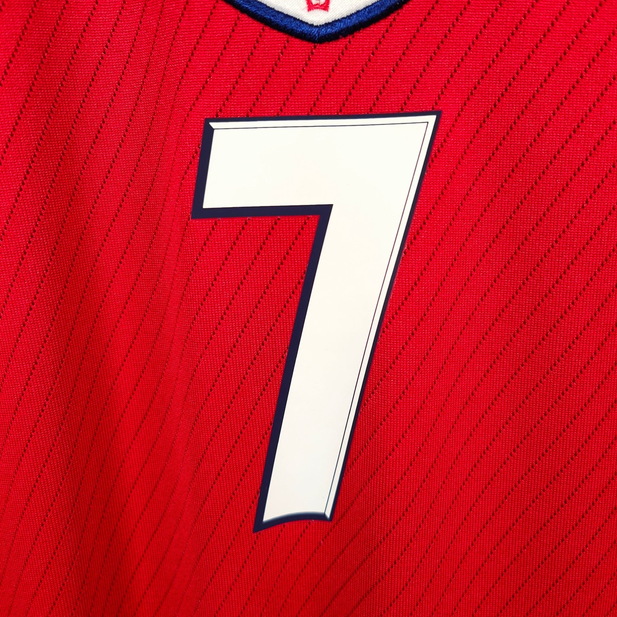 2008 - 10 England Away Shirt Beckham 7 - 8.5/10 - (M) - Eternal Pitch