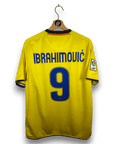 2008 - 10 FC Barcelona Away Shirt Ibrahimovic 9 - 8/10 - (M) - Eternal Pitch