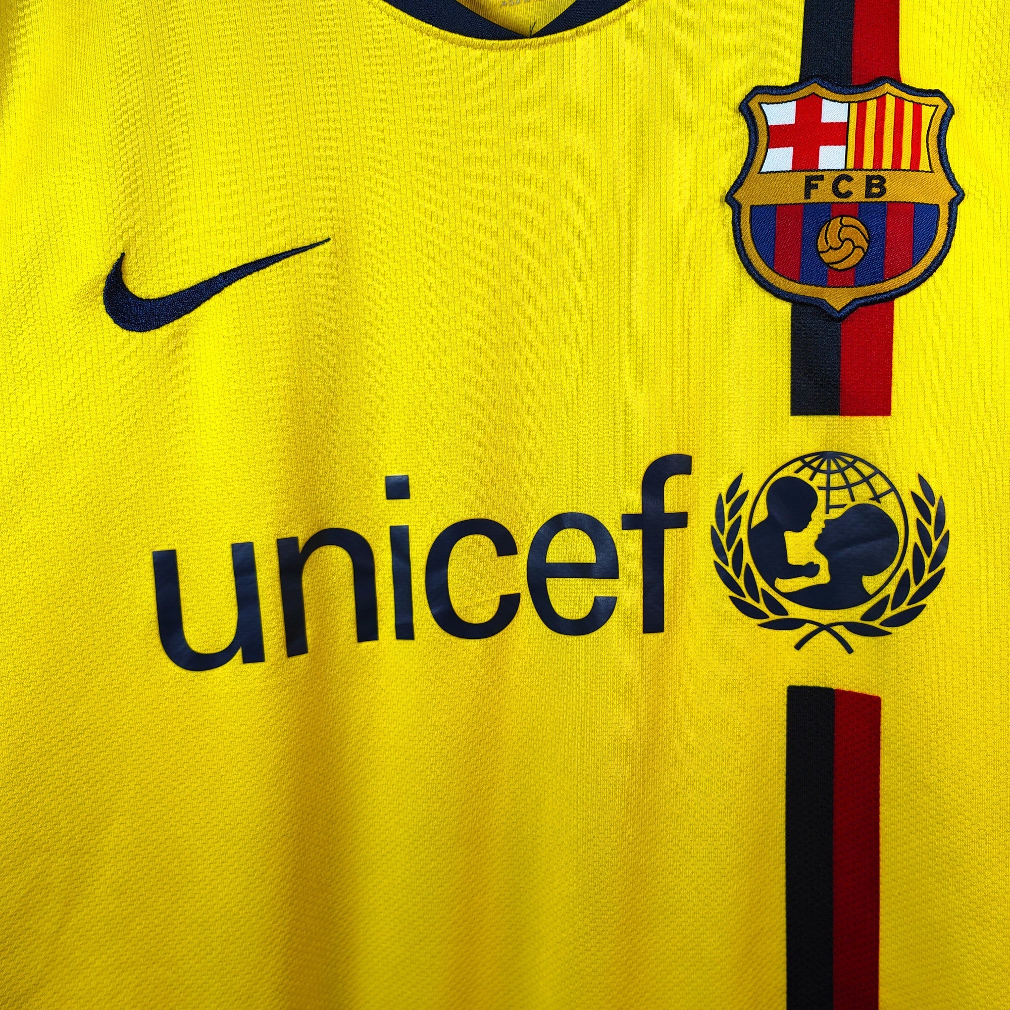 2008 - 10 FC Barcelona Away Shirt Ibrahimovic 9 - 9.5/10 - (M) - Eternal Pitch