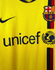 2008 - 10 FC Barcelona Away Shirt Ibrahimovic 9 - 9.5/10 - (M) - Eternal Pitch