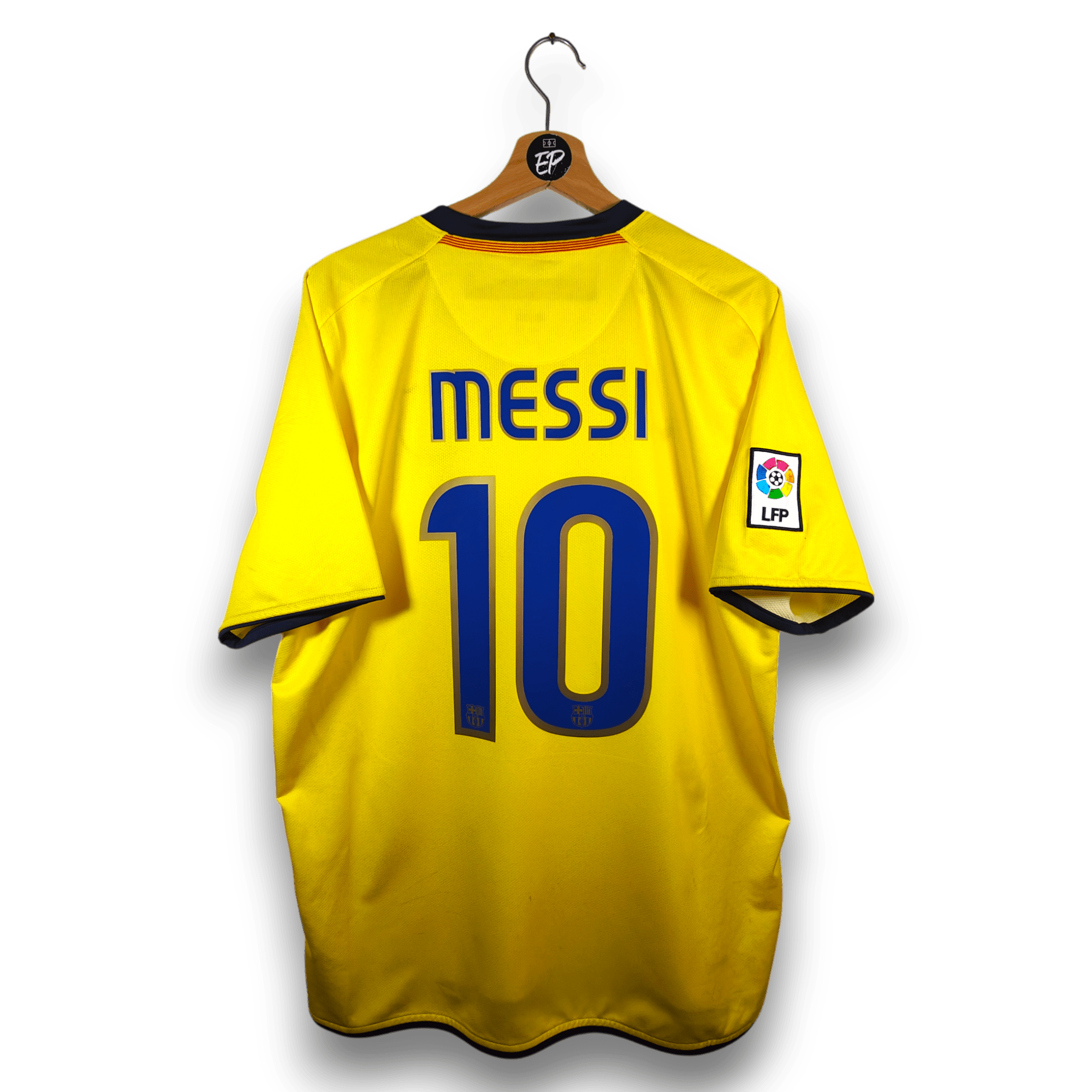 2008 - 10 FC Barcelona Away Shirt Messi 10 (L) - Eternal Pitch