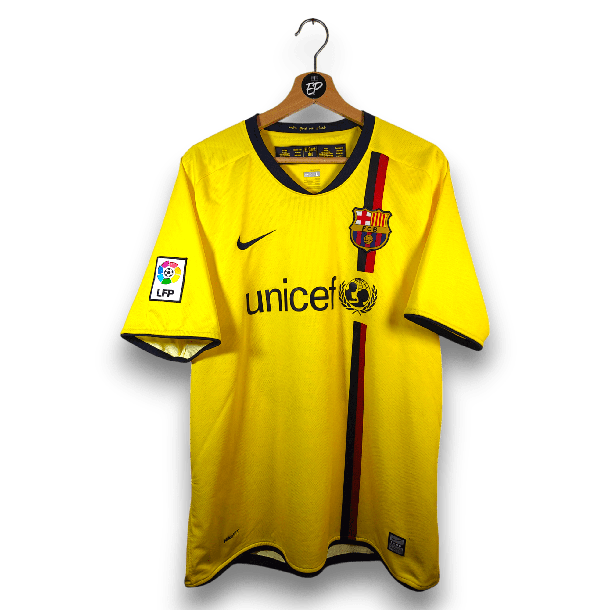 2008 - 10 FC Barcelona Away Shirt Messi 10 (L) - Eternal Pitch