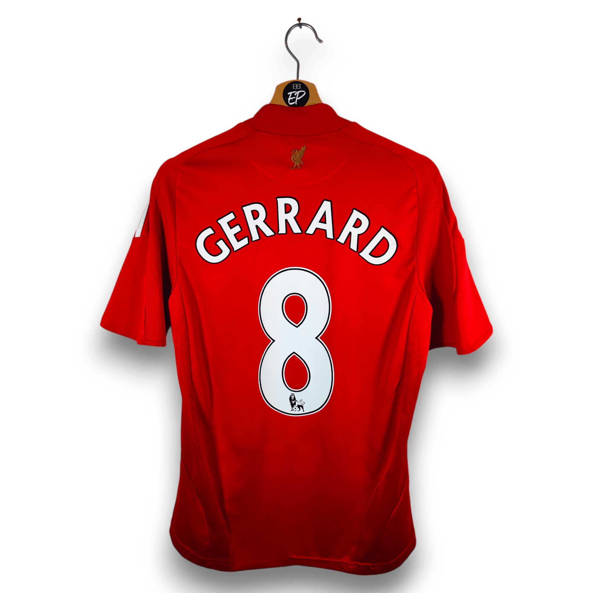 2008 - 10 Liverpool Home Shirt Gerrard 8 - 6/10 - (S) - Eternal Pitch